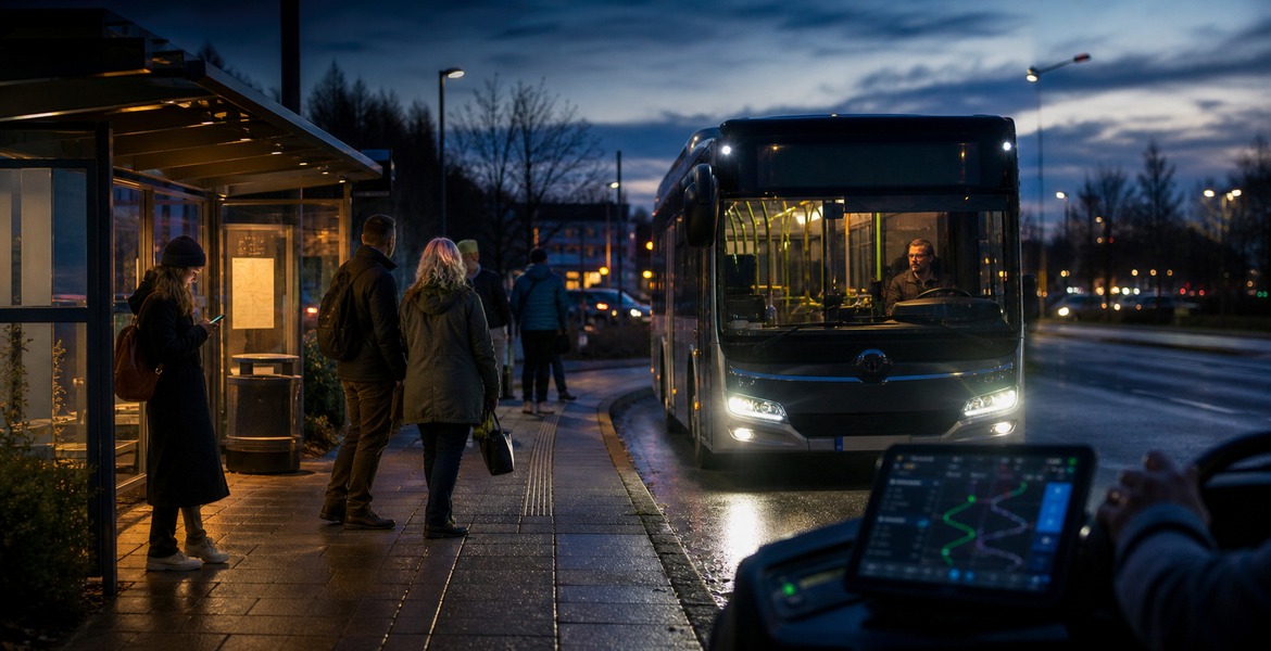 Regional bus operators test demand-based evening routes