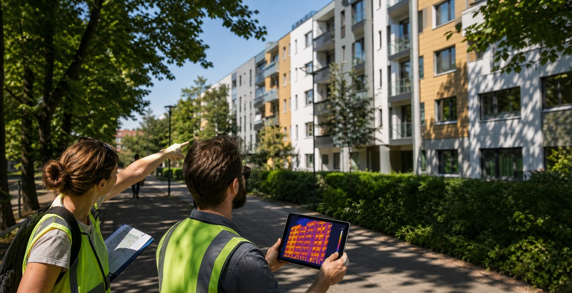 Researchers map heat stress risk across renovated apartment blocks